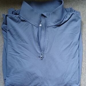 Mens Gray Under Amour Quarter-Zip Pullover